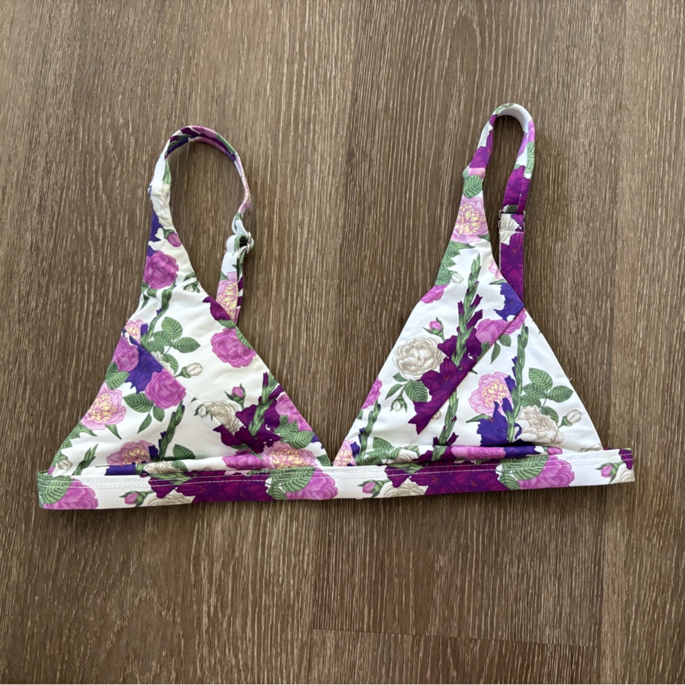 Dippin' Daisy's Floral Bikini Top